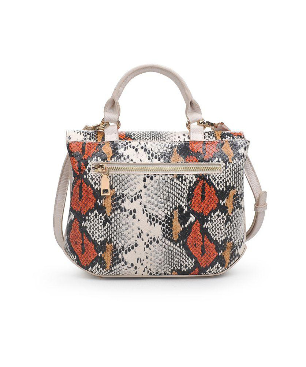 Urban Expressions Alexa Snakeskin Crossbody Bag